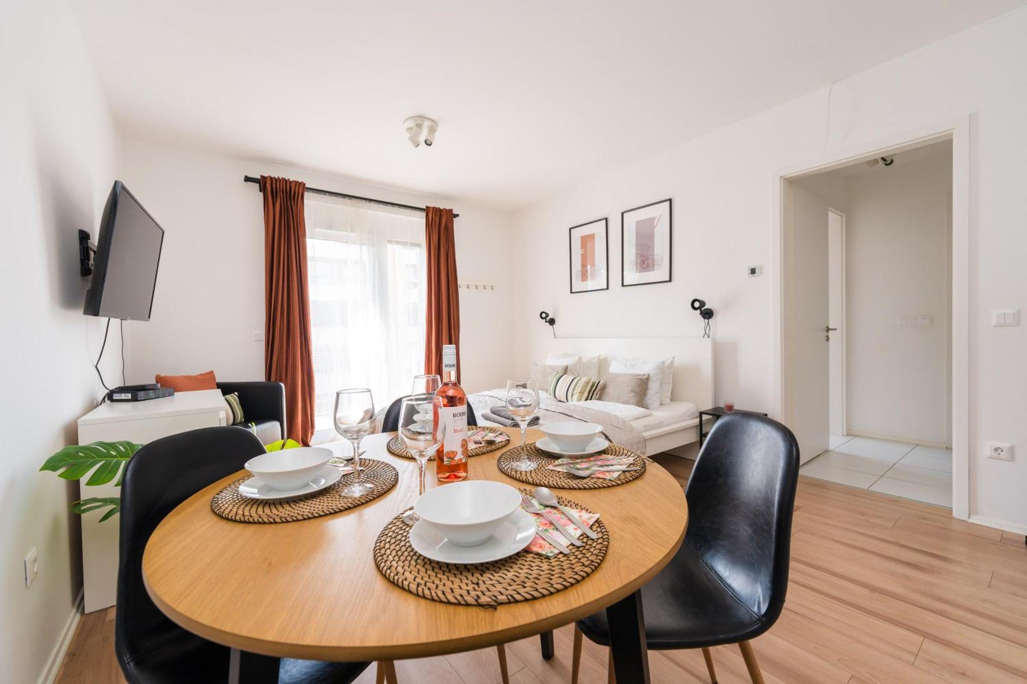 Apartment Brand New Modern Apartment-2 Rooms-balcony-garage Budapest